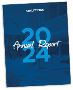 Ability360 2024 Annual Report Cover