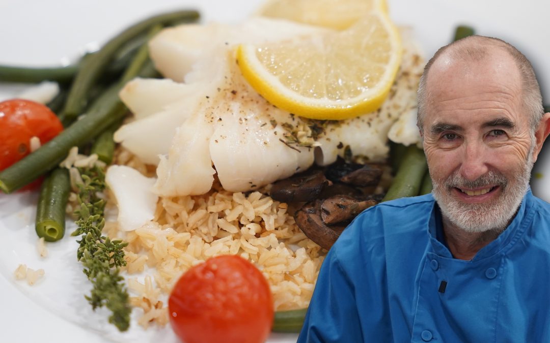 360 In the Kitchen: Sheet Pan Cod with Green Beans