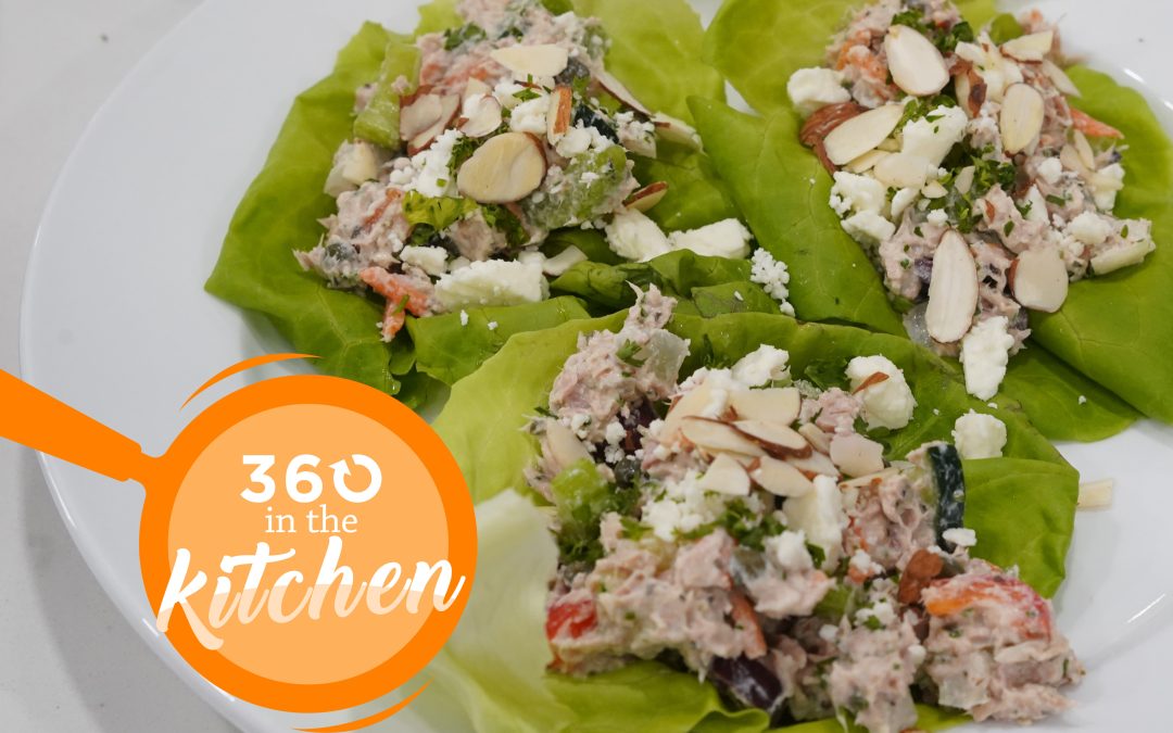 360 In The Kitchen: Mediterranean Tuna Salad with Greek Yogurt